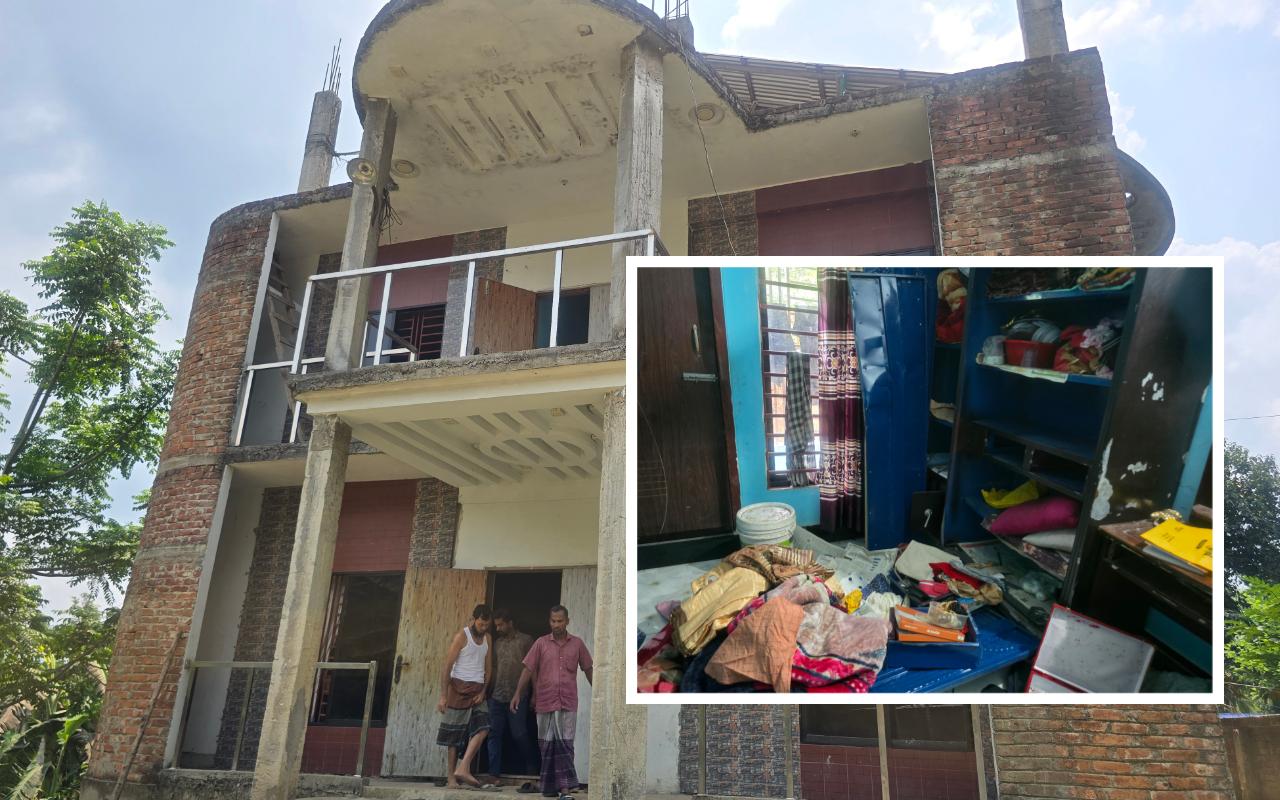 ভোর রাতে সাংবাদিক কায়সার হামিদের বাড়িতে ডাকাতি, নগদ টাকা, স্...